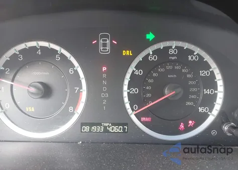 2010 Honda Accord 2.4 Ex из США, поврежденный, VIN 1HGCP2F7XAA107997